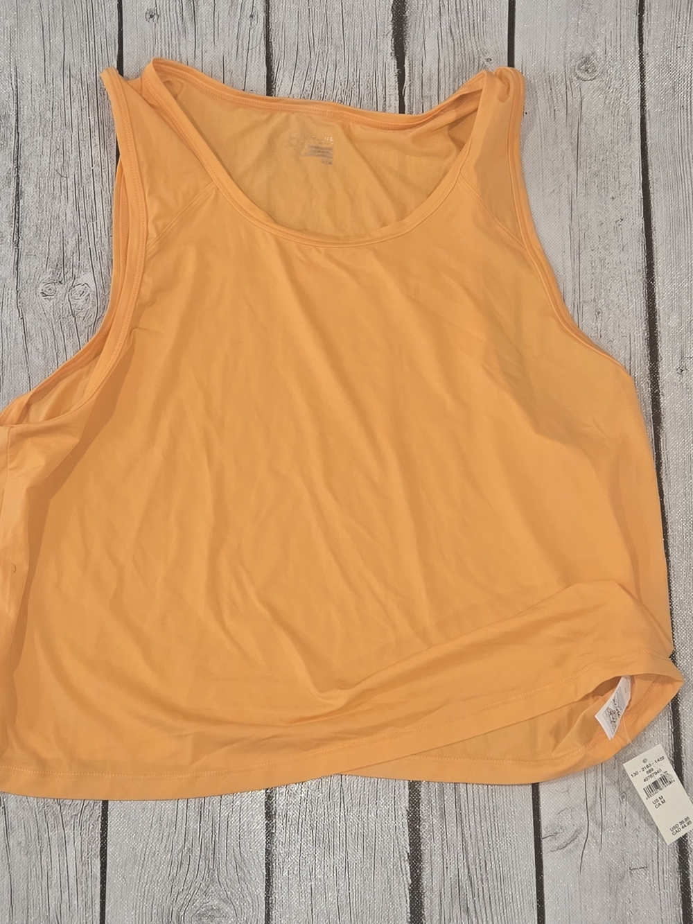 NWT aerie Offline Orange Scoop Neck Tank Top Womens M